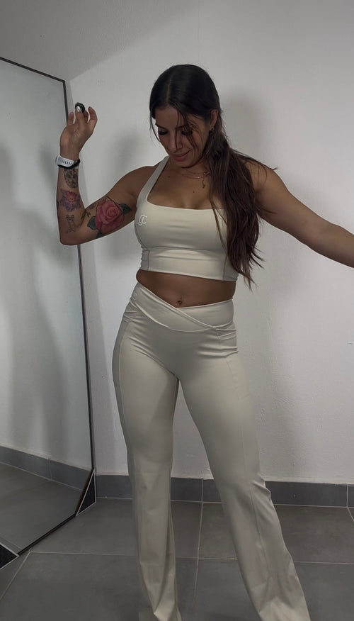 Bone White Pant